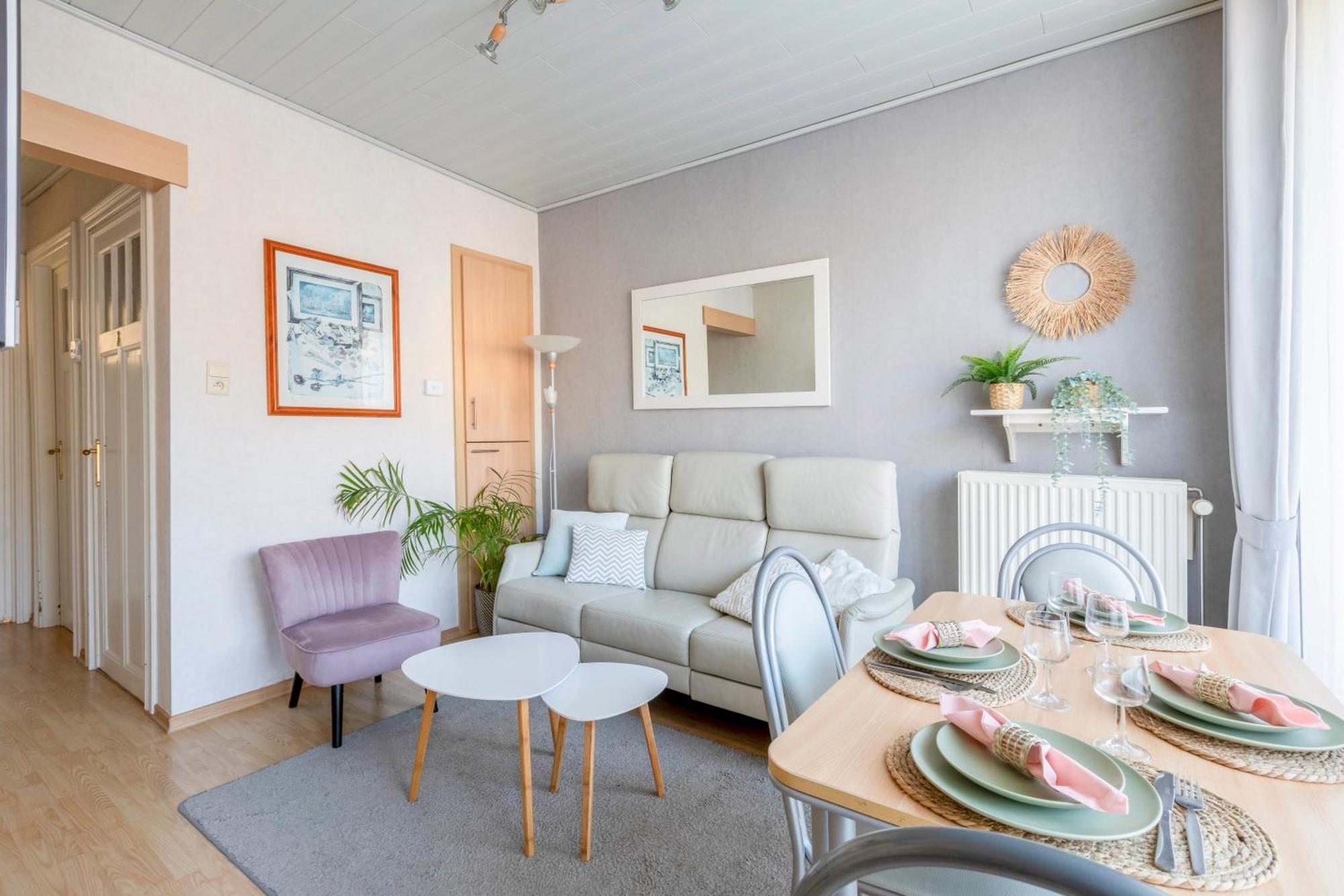 Cosy Apartment 150M From The Beach Blankenberge Kültér fotó